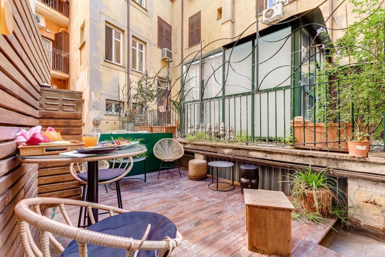 Vivilo Collection - Spanish Steps Macelli Apt With Private Terrace ローマ エクステリア 写真